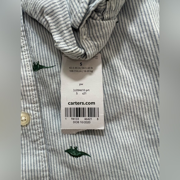 Carter’s Dinosaur Set - Picture 5 of 6